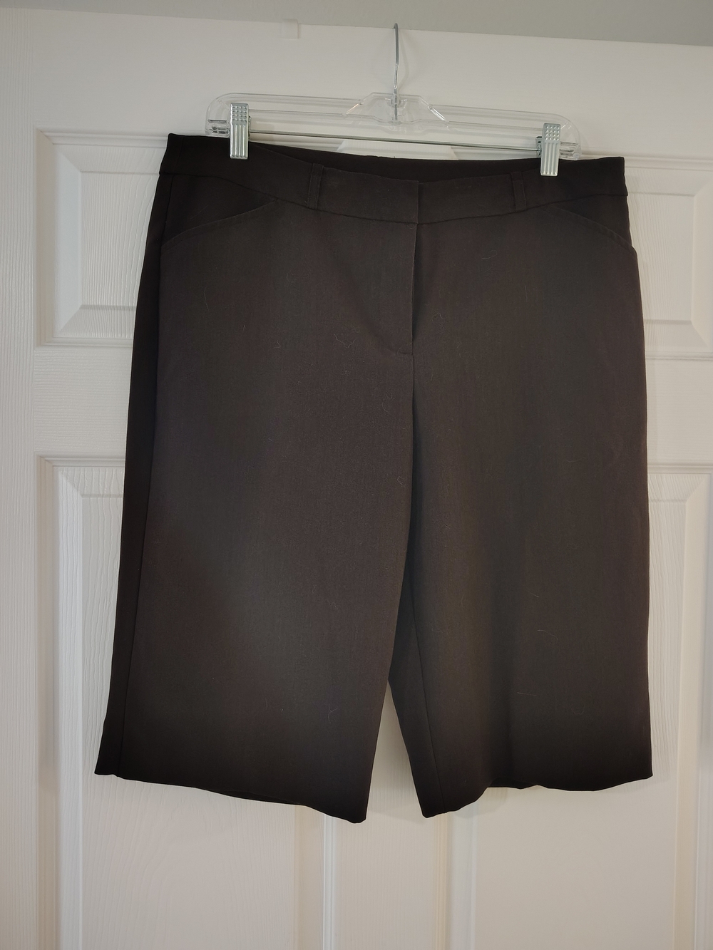 Worthington Black Bermuda Dress Shorts